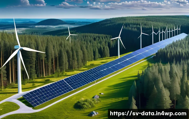 그래프 데이터베이스를 활용한 대안 에너지 분석 - A detailed visualization of a smart energy grid network in Sweden, showing interconnected nodes repr...